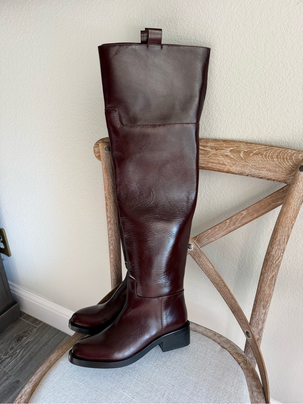Jeffrey Campbell shamble boots wine